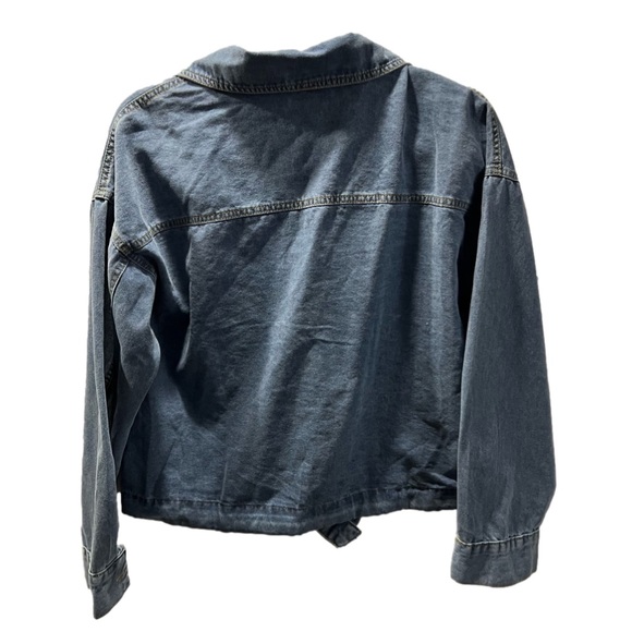 NWT First Love|Denim Button Down|Size Small - Picture 3 of 6